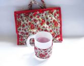 Mug-Rug Vermelho
